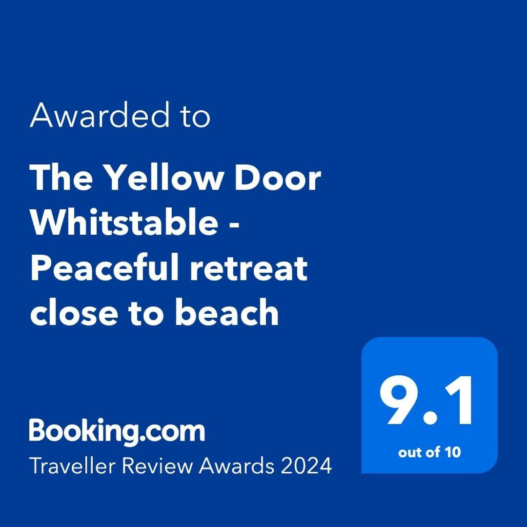 The Yellow Door Whitstable - Peaceful Retreat Close To Beach 外观 照片